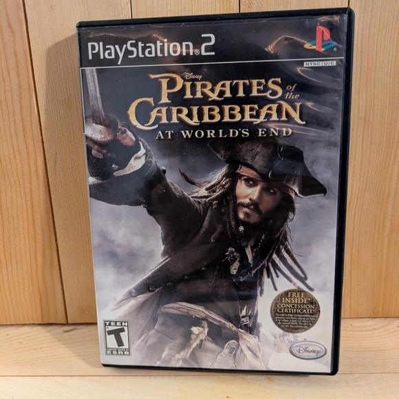 Play Station 2  Pirates of the Caribbean: At World's End Game Used - Picture 2 of 6